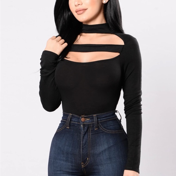 Fashion Nova Eye Opening Bodysuit Size Medium - Picture 10 of 15
